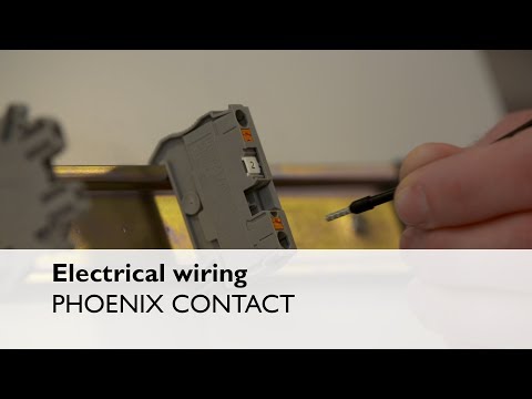 Electrical wiring made easy with Push-in technology and CRIMPHANDY