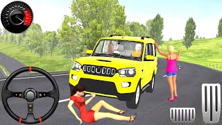 Indian Car Simulator 3 D Driving Scorpio In Offroad || Gameplay 614  || Alpha Gameplay screenshot 4
