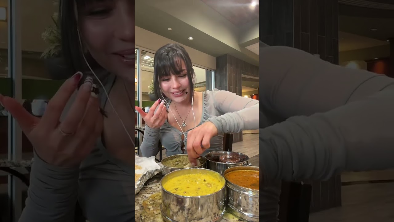 Tiffin Indian Food Mukbang | Hungry and Ready to Eat