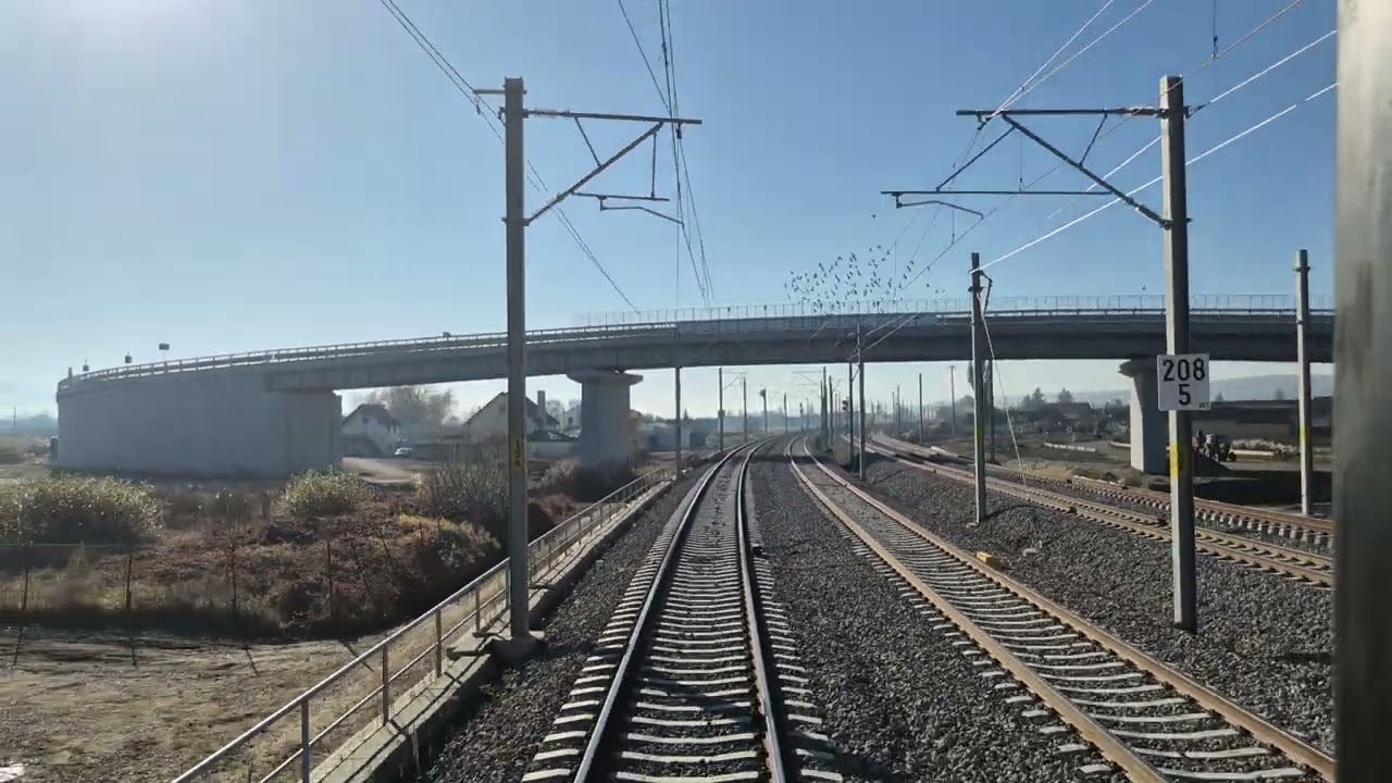 Bacview între stațiile Archita și Ormenis cu trenul IR1735