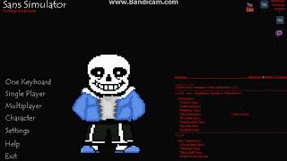 sans simulator menu song