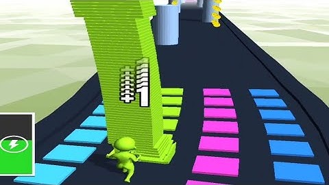 Best Stack Colors Gameplay Walkthrough All Levels 16-20 Pro Mod Apk Android iOS Voodoo Game