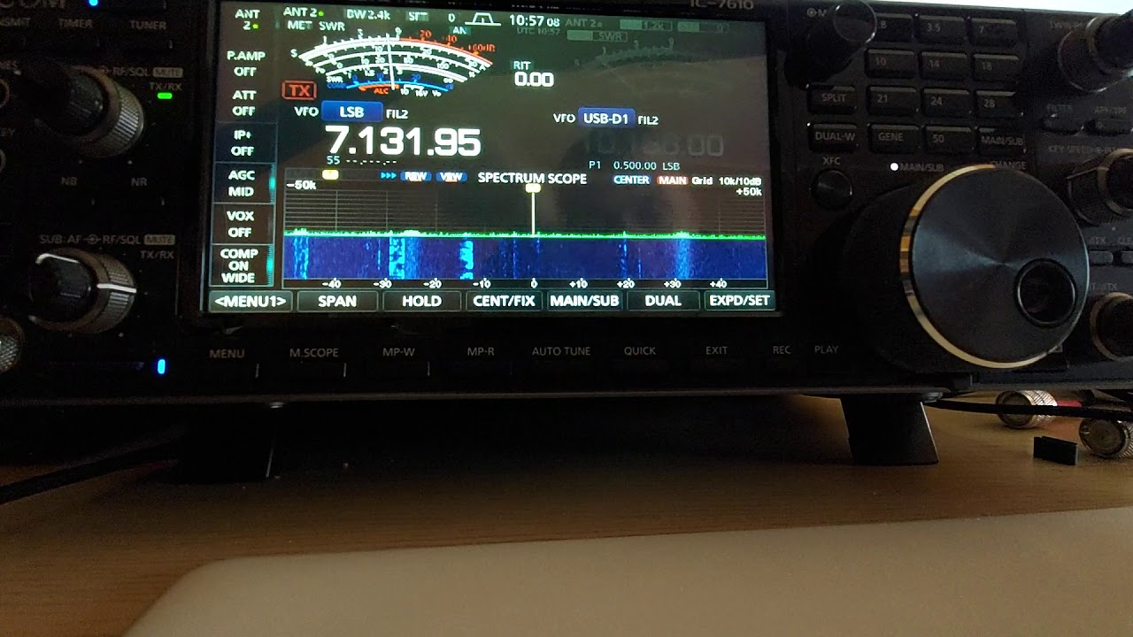 антенна бегущей волны против inverted V - YouTube
