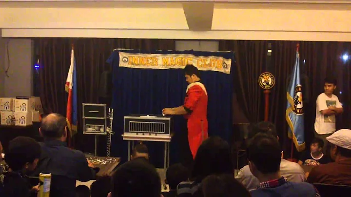 Magician James Competes in IMC Philippines