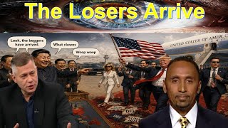 guest Garland Nixon. Here come the beggers and losers. What is Trump compensating for?