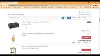 NativeBid Auction Services - Lot timers