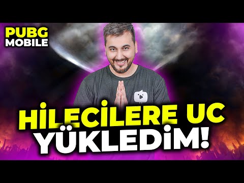 HİLECİLERE UC HEDİYE ETTİM / PUBG MOBILE HİLELER