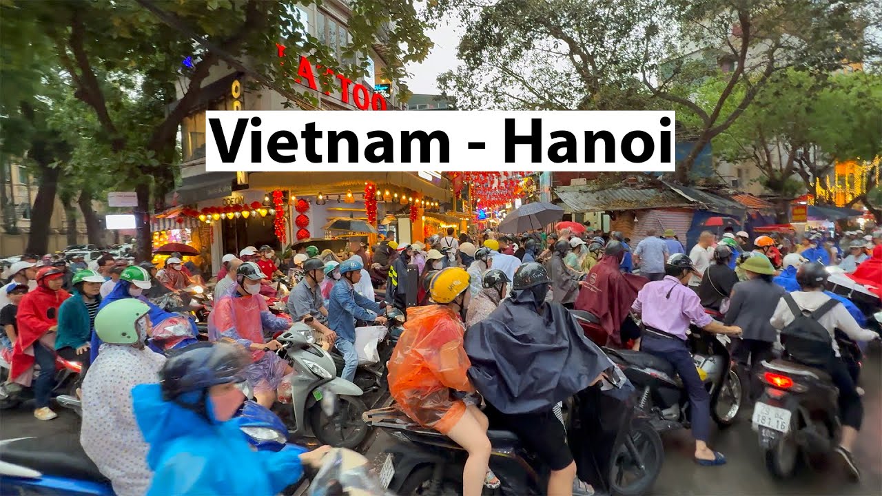 Vietnam Hanoi Gezimiz 2025 - Yumurtalı Kahve İçtik