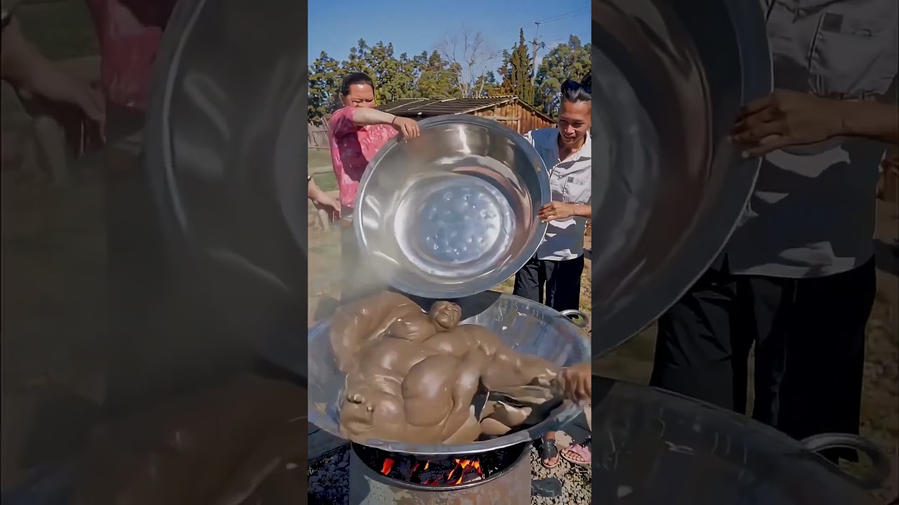 Monk buddha fried with chocolate in Roblox Brookhaven