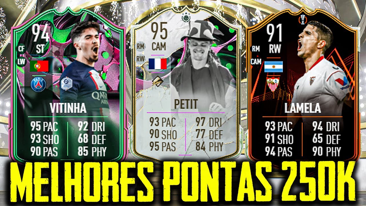 MELHORES PONTAS BONS E BARATOS FIFA 23!! FIFA 23 ULTIMATE TEAM!! 