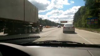 Weirdest Police Escort in Georgia today