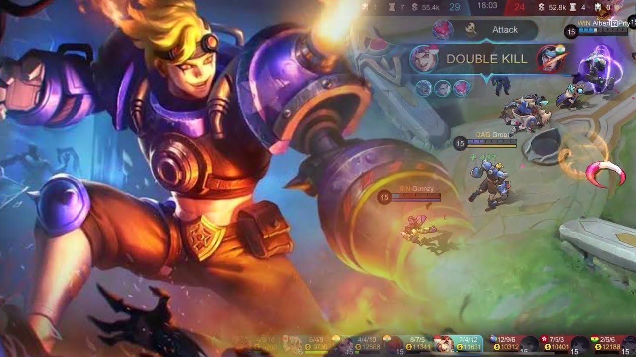 DEADLY! XBORG BEST BUILD 2021 | TOP 1 GLOBAL XBORG GAMEPLAY | MOBILE LEGENDS✓ || GROOT MLBB