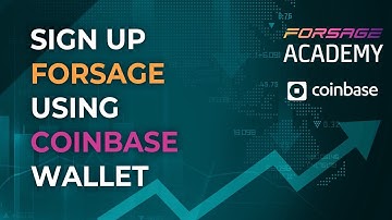 Coinbase wallet - how to sign up Forsage.io