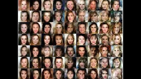 Normalizing Flow Learns CelebA Faces