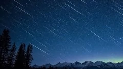 LIVE November Leonid meteor shower