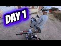How Long Can a Mini Dirt Bike Last? (Day 1)