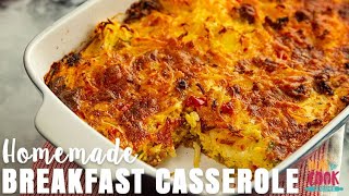 Homemade Breakfast Casserole Recipe (Step-by-Step) | HowToCook.Recipes screenshot 1