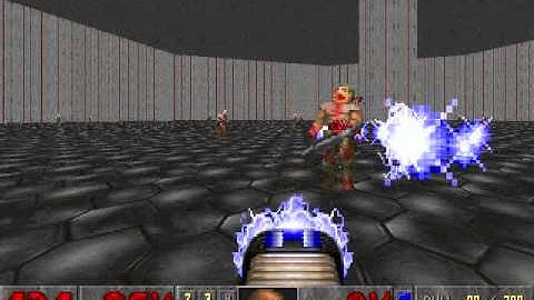 Playing Awful Doom wads: BLEW.wad