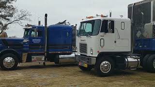 Peterbilt 359 -  kenworth w900a.  GMC Astro 95 - cabover mack