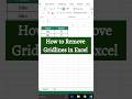 Remove Gridlines in Excel: Easy Formatting Tips