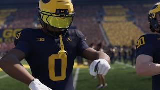 Indiana vs. Michigan | Week 8 FOX BIG NOON College Football Simulation In 4K HDR