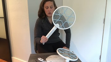 Review of Electric Fly Swatter 2 Pack, Foldable Bug Zapper Racket USB Rechargeable Fly Zapper