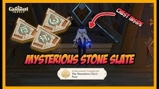 All Mysterious Stone Slate Location, Achievement: The Nameless City's Past (Desert of Hadramaveth)