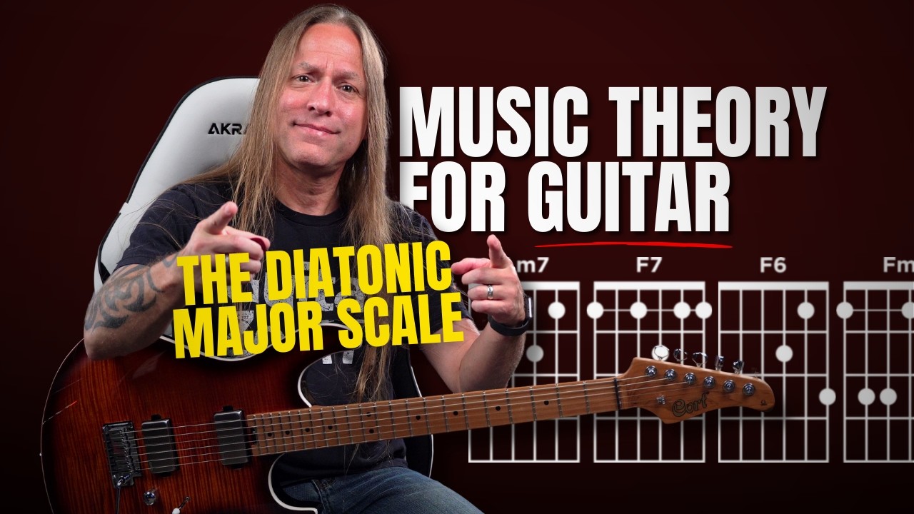 Music Theory for Guitar – Module 3: The Diatonic Major Scale - YouTube