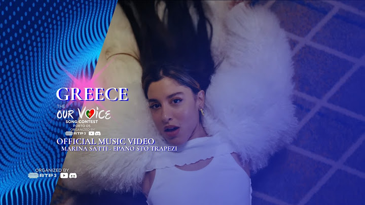 Marina Satti - EPANO STO TRAPEZI | Greece 🇬🇷 | Official Music Video | #OurVoice05