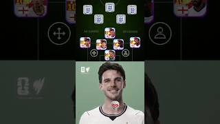 FIFA World Cup 2026 England Squad 👑 🏴 #efootball #football