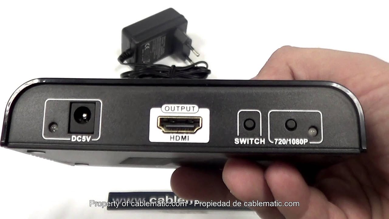 Euroconector de alta calidad para el Convertidor de HDMI 1280x720p RGB,  entrada CVBS - China Adaptador de euroconector a HDMI y convertidor precio