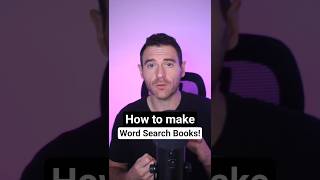 How to Make Word Search Books to Sell on Amazon KDP