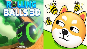 Sky Rolling Balls VS Save The Dog - All Levels Gameplay Android iOS Ep 9