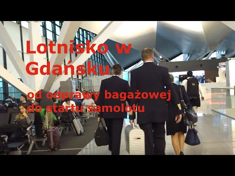 Wideo: Lotnisko w Gdańsku