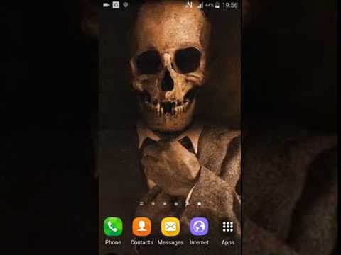 Skulls Live Wallpaper