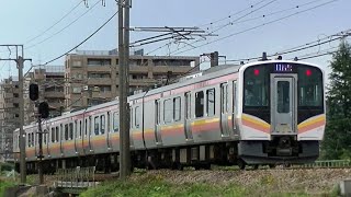 E129系B26編成　信越本線下り普通451M　長岡→新潟→豊栄