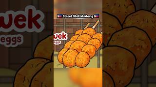 Lechie tried kwek-kwek #kwekwek #adidas #isaw #mukbanganimation #filipinofood