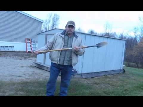 been there done that how to get and replant a christmas tree november 2011 - YouTube
