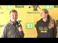 2023-24 AE WBB Media Day: Vermont's Anna Olson