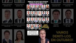 não importa si e esquerda ou direita,o povo Brasileiro quem e contra o trabalhador
