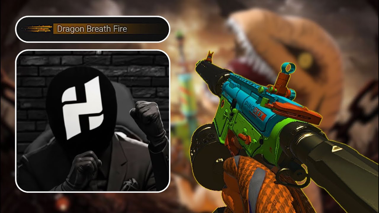 Volcano Dragon Breath Fire M4 🔥| Combat Master Gameplay BR