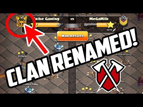 Video The ONLY Way to RENAME a Clan in Clash of Clans! Tribe... - youtube