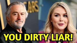 Karoline Leavitt Destroys Robert De Niro On Live Tv His Furious