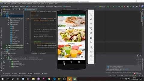 Android Food Ordering Mobile App JAVA MYSQL PHP