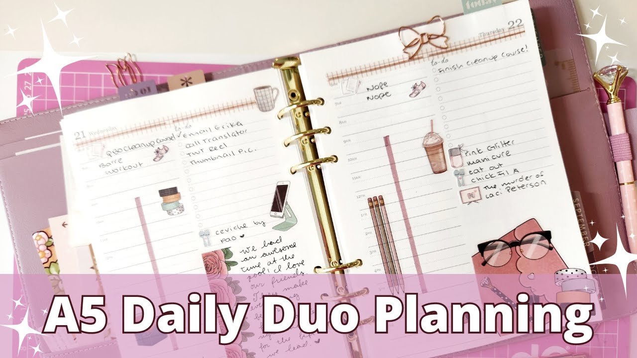 Erin Condren A5 Daily Duo Plan With Me Feat Kell Of A Plan YouTube Erin condren a5 daily duo plan with me feat kell of a plan youtube
