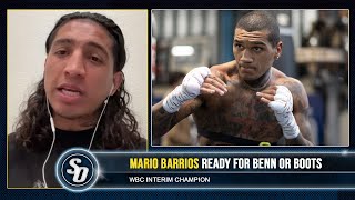 'CONOR BENN, IN YOUR BACKYARD!'  WBC Interim king Mario Barrios WANTS ALL THE SMOKE