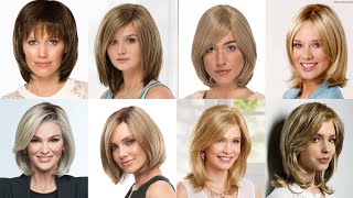 Most Popular Layered Chin length Haircuts & Hairstyles for working women's #haircut