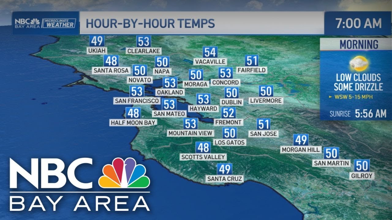 Bay Area forecast: Windy finish to the weekend - YouTube
