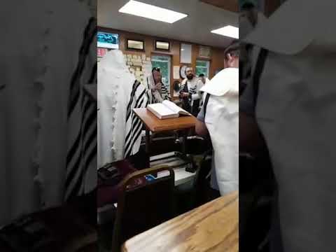 Rabbi Moshe Meir Weiss At The Woodbourne Shul 2018