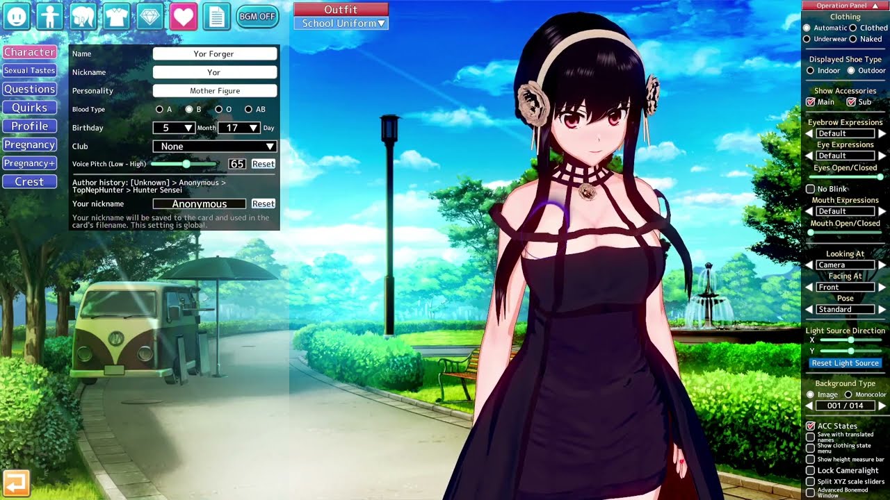 Yor forger from Spy x Family ( Koikatsu )